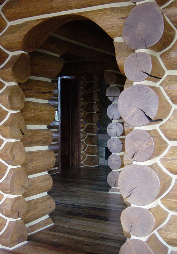 Log Home Pressure Washing
