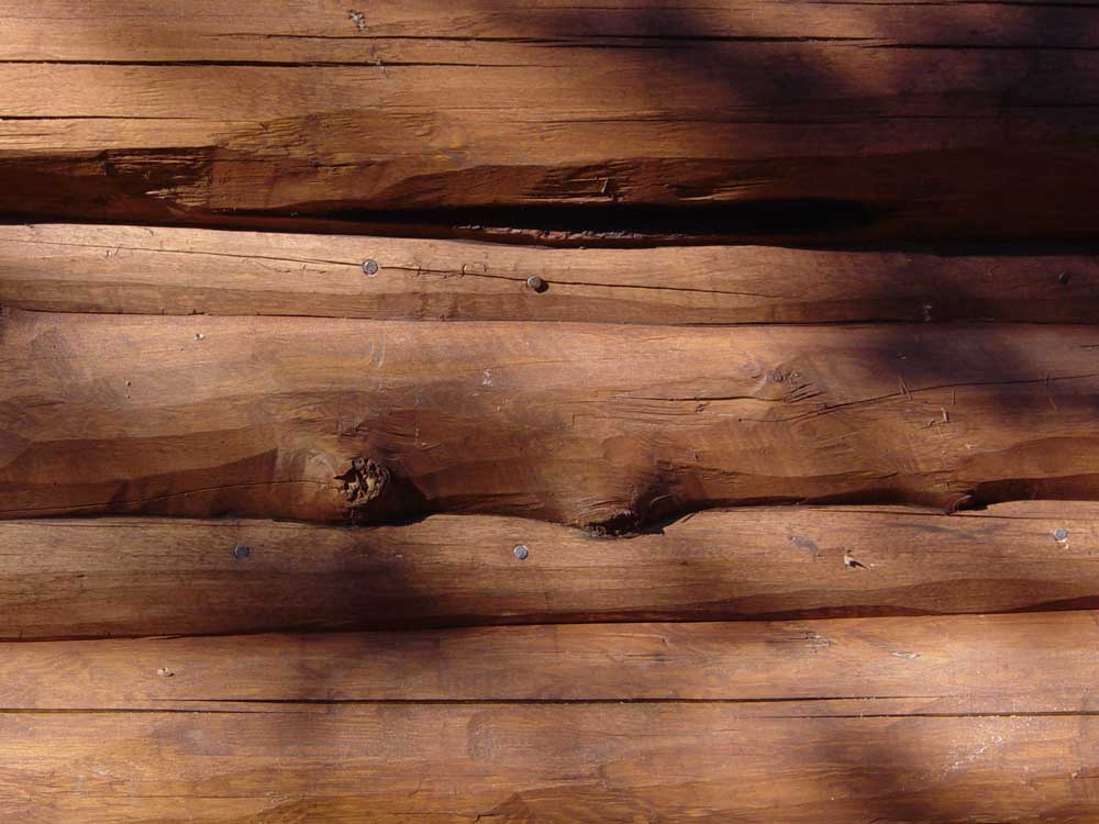 Log Home Handcrafted Chinking in Idaho and Wyoming