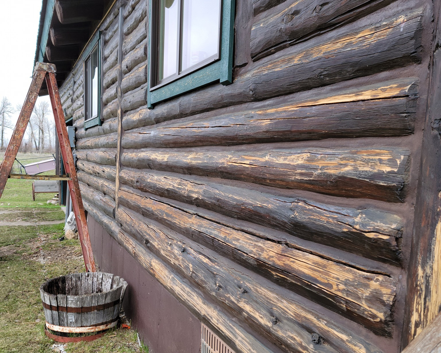 Log Home Restoration in Idaho and Wyoming
